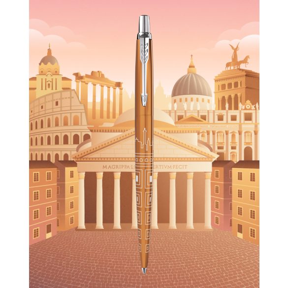 PARKER ROYAL JOTTER SPECIAL EDITION RÓMA GOLYÓSTOLL, EZÜST KLIPSZ 2198197