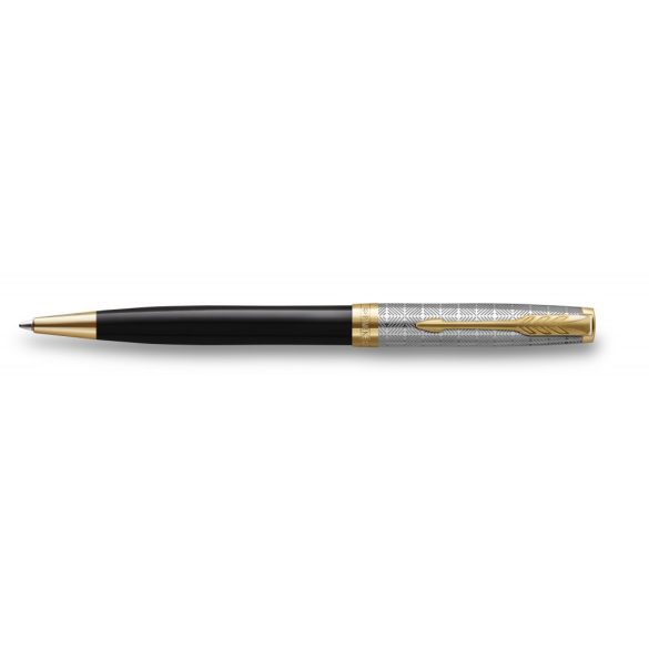 Parker Royal Sonnet Premium 2119787 METAL FEKETE ARANY KLIPSZ Golyóstoll