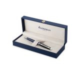 WATERMAN HEMISPHERE COLOR BLOCKING GOLYÓSTOLL FEKETE-KÉK, EZÜST KLIPSZ 2202850