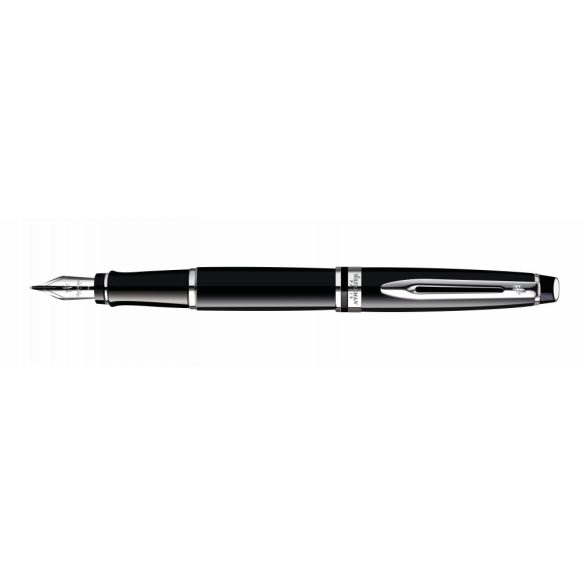 Waterman EXPERT III. BLACK ezüst klipsz Töltőtoll