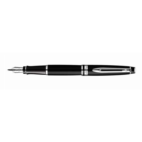 Waterman EXPERT III. MATT BLACK ezüst klipsz Töltőtoll