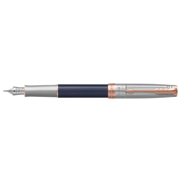 PARKER ROYAL SPECIAL EDITION SONNET FUJI 18K TÖLTŐTOLL KÉK, ARANYRÓZSASZÍN KLIPSZ 2191652