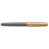 PARKER ROYAL SONNET PREMIUM PIONEER ARROW 18K TÖLTŐTOLL SZÜRKE, ARANY KLIPSZ