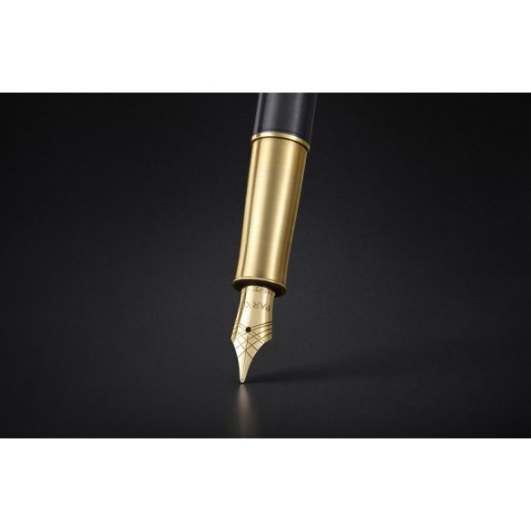 PARKER ROYAL SONNET PREMIUM PIONEER ARROW 18K TÖLTŐTOLL SZÜRKE, ARANY KLIPSZ