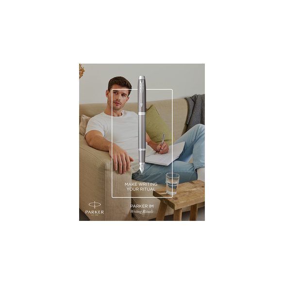 PARKER ROYAL IM RITUALS TÖLTŐTOLL SZÜRKE, EZÜST KLIPSZ 2203896