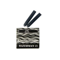   3 db Waterman Töltőtoll PATRON Töltőtoll PATRON S0110940, 52011 INTERN. 6 DB BLACK