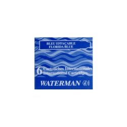   3 db Waterman Töltőtoll PATRON Töltőtoll PATRON S0110950, 52012 INTERN. 6 DB BLUE