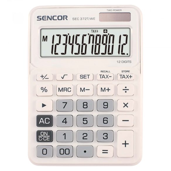 SENCOR SEC 372T/WE asztali számológép